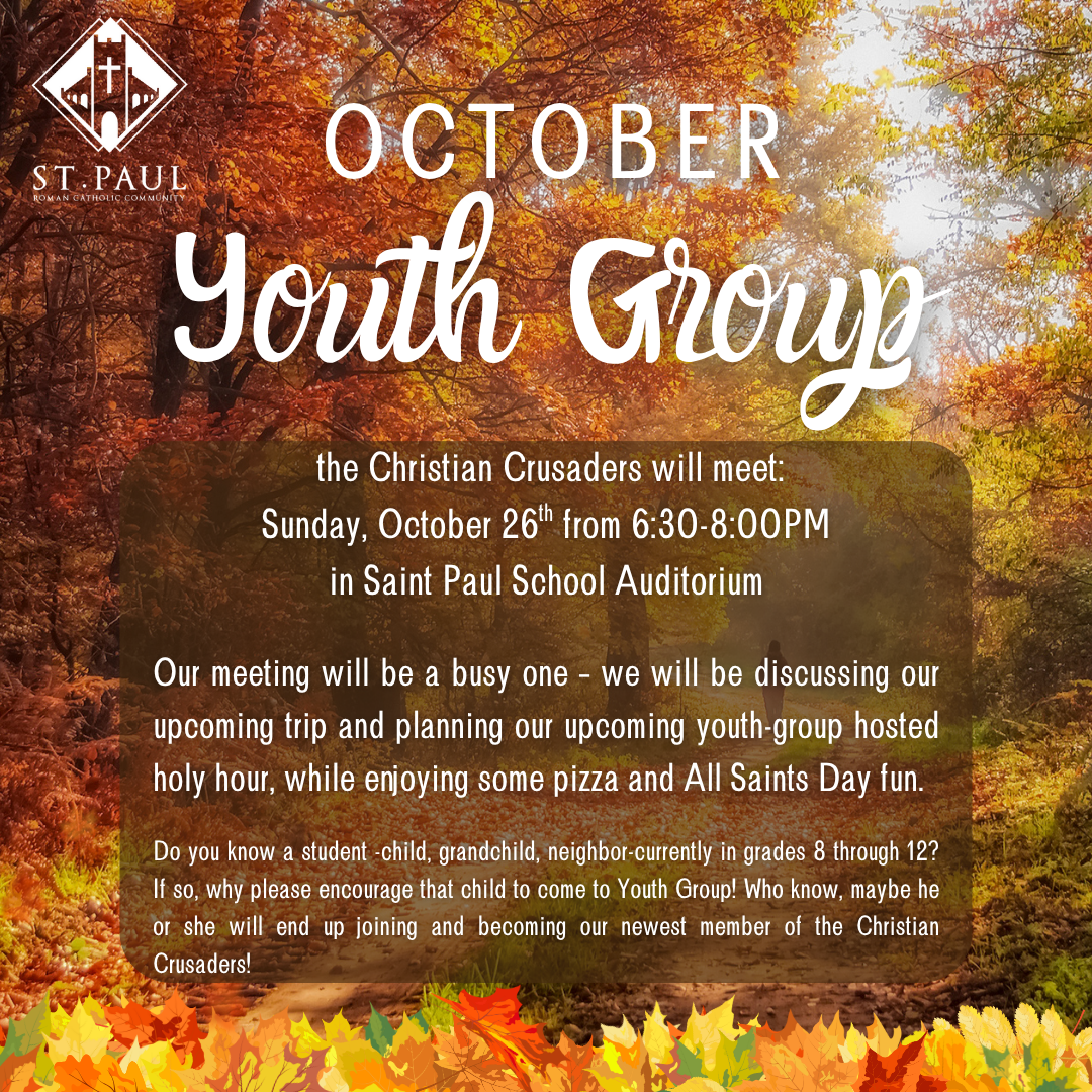 October Youth Group 2025
