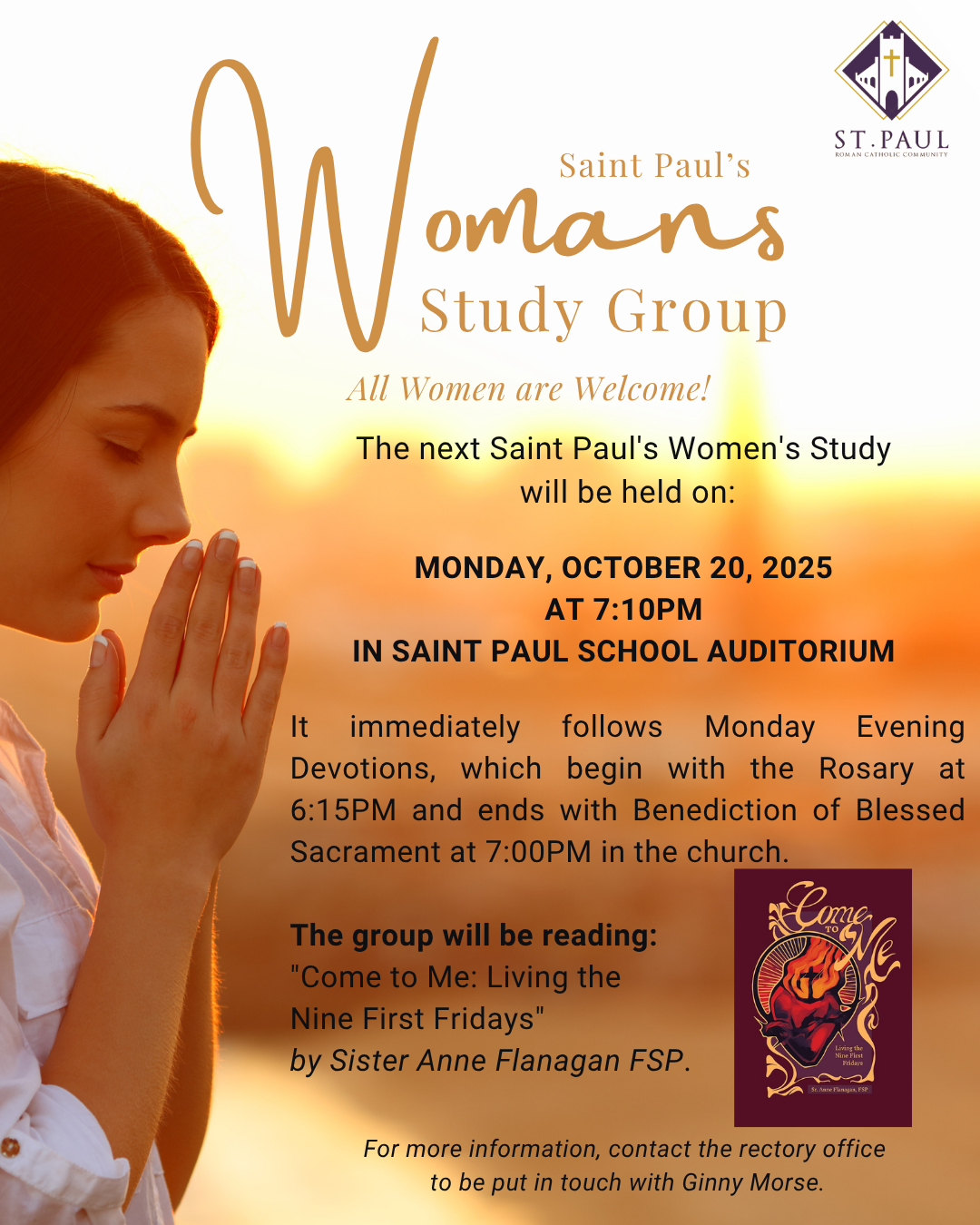 WomansStudy for October 25'
